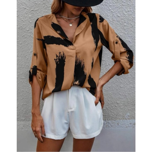 Boho tab sleeve blouse - Picture 5 of 6